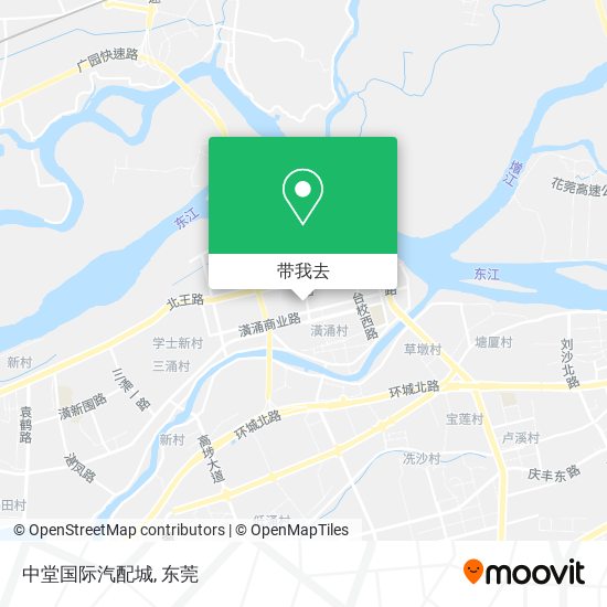 中堂国际汽配城地图