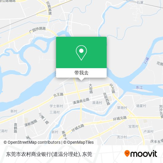 东莞市农村商业银行(道温分理处)地图