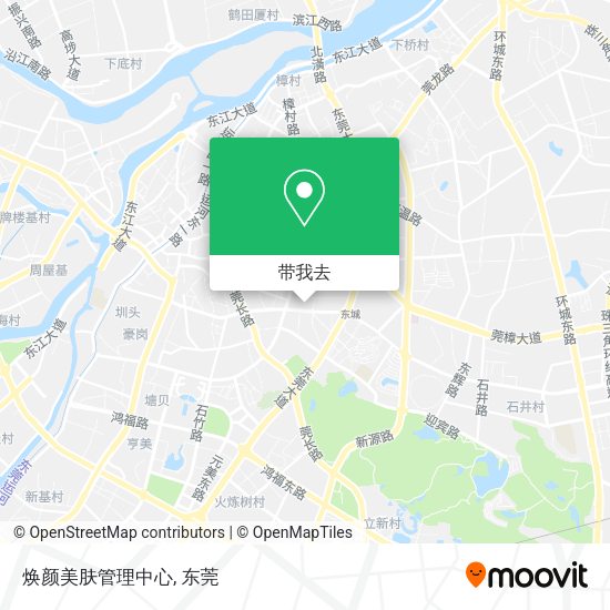 焕颜美肤管理中心地图