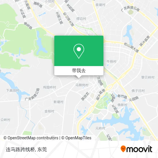 连马路跨线桥地图
