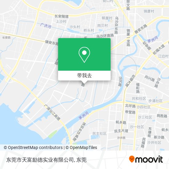 东莞市天富励德实业有限公司地图