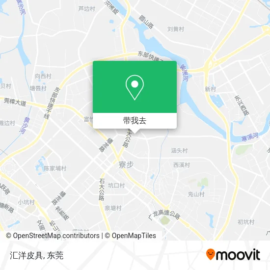 汇洋皮具地图