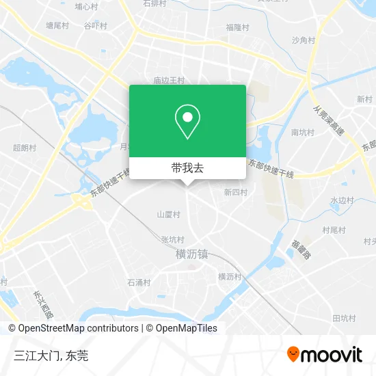 三江大门地图