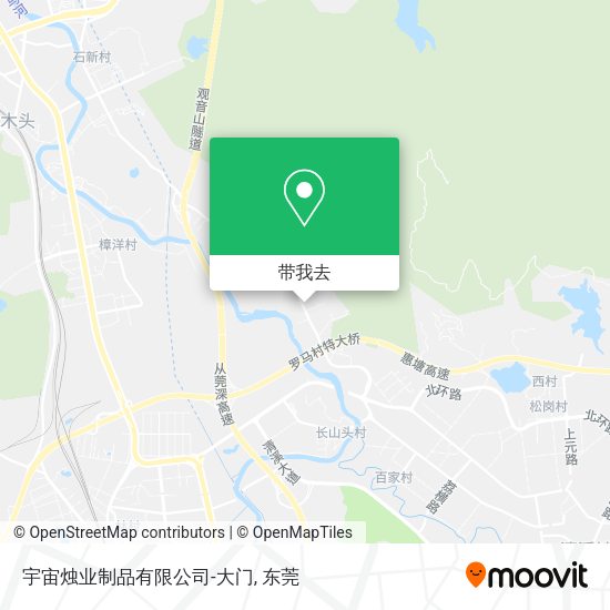 宇宙烛业制品有限公司-大门地图