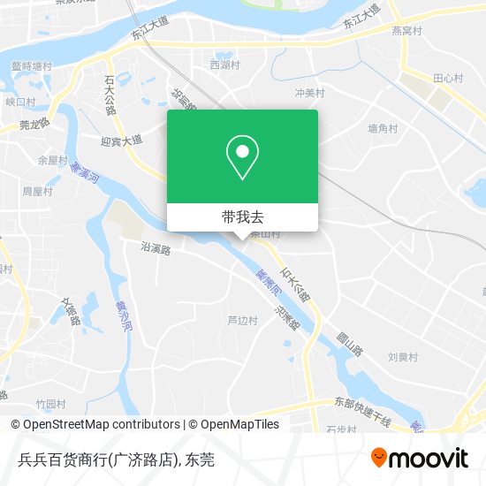 兵兵百货商行(广济路店)地图