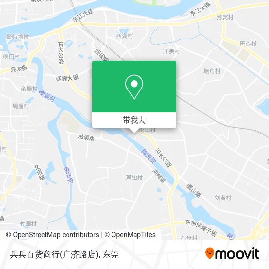 兵兵百货商行(广济路店)地图