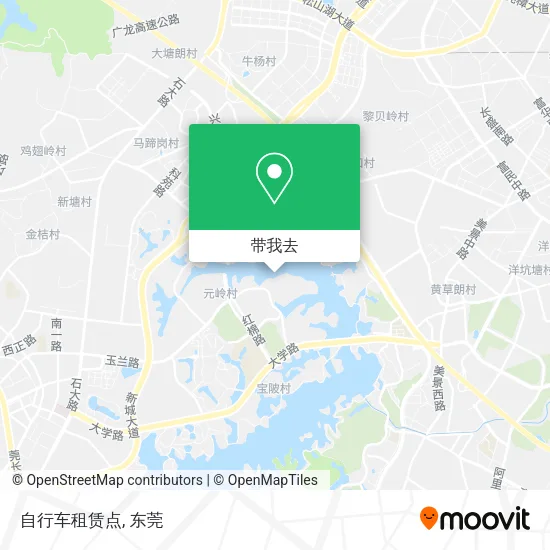 自行车租赁点地图