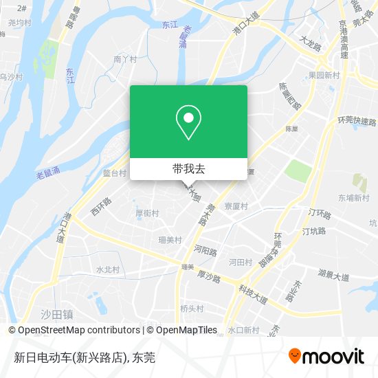 新日电动车(新兴路店)地图