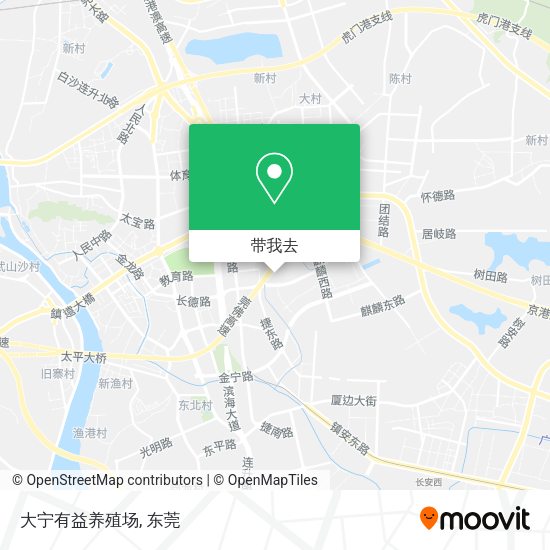 大宁有益养殖场地图