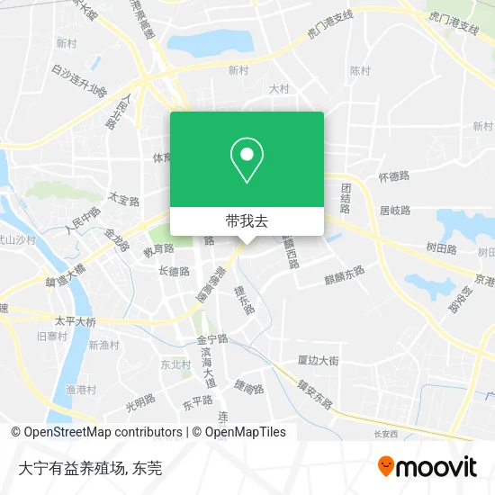 大宁有益养殖场地图