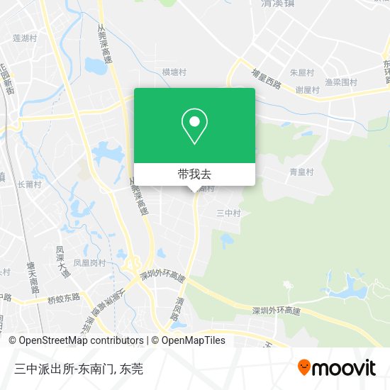 三中派出所-东南门地图