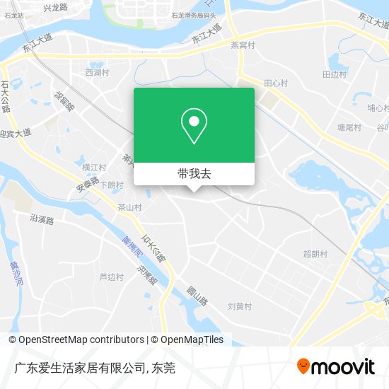 广东爱生活家居有限公司地图
