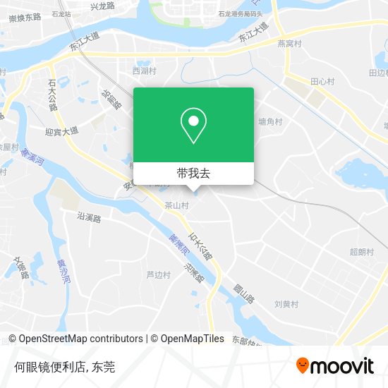 何眼镜便利店地图
