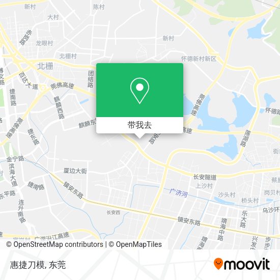 惠捷刀模地图