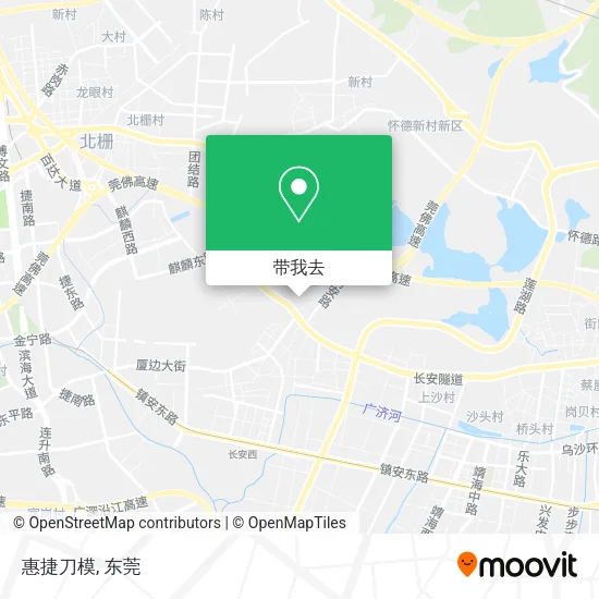 惠捷刀模地图