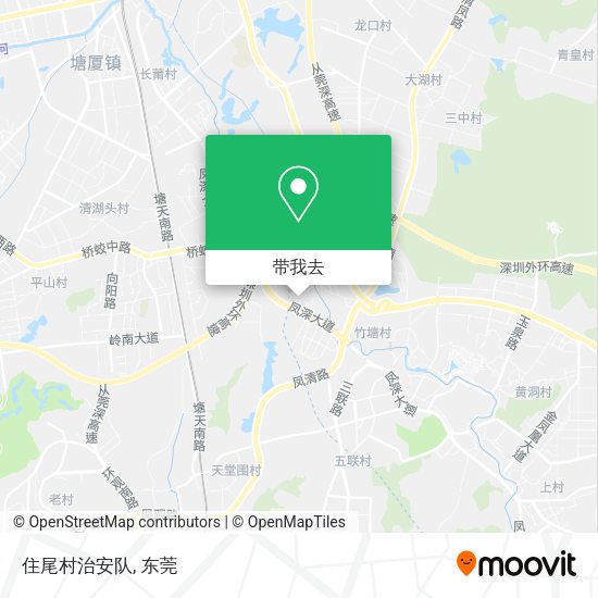 住尾村治安队地图
