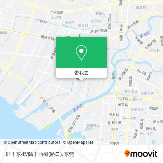 陆丰东街/陆丰西街(路口)地图