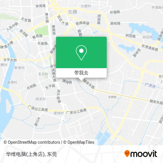 华维电脑(上角店)地图
