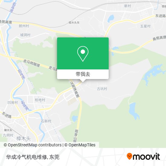 华成冷气机电维修地图