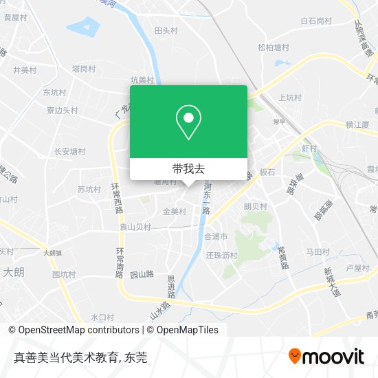 真善美当代美术教育地图