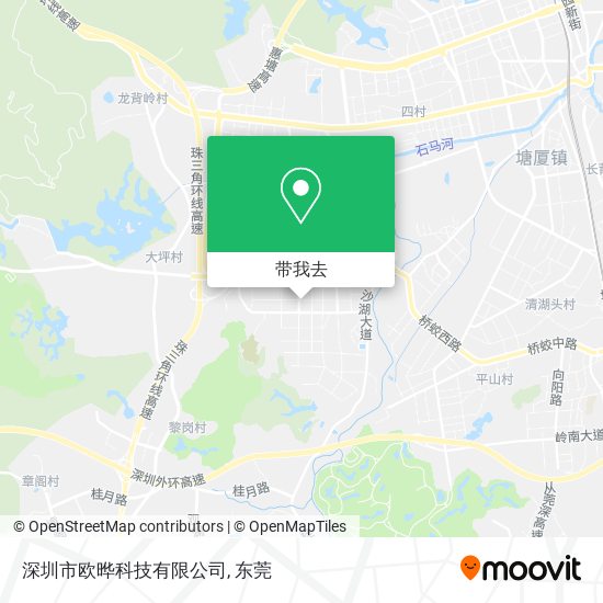 深圳市欧晔科技有限公司地图