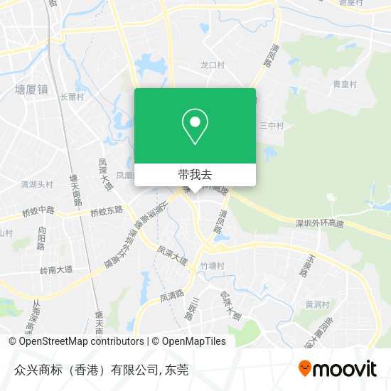 众兴商标（香港）有限公司地图
