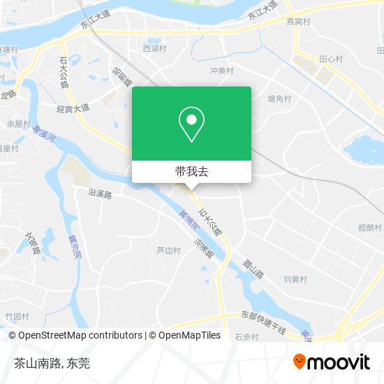 茶山南路地图