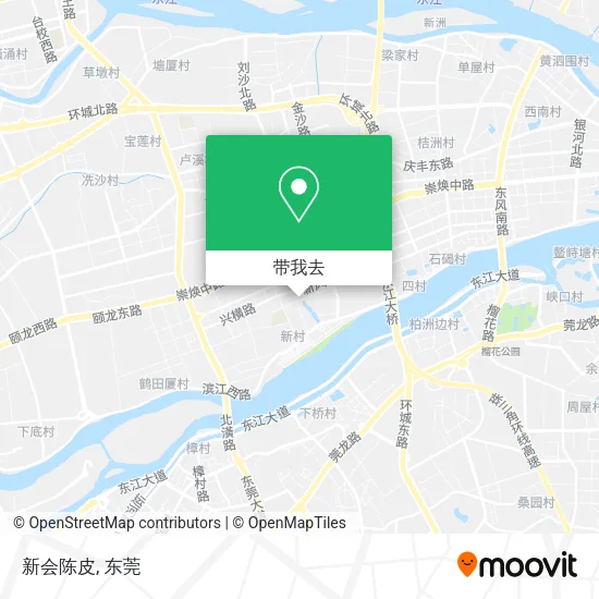 新会陈皮地图
