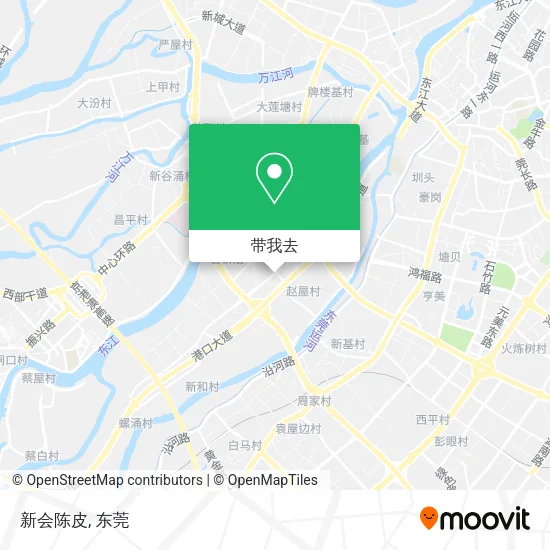 新会陈皮地图