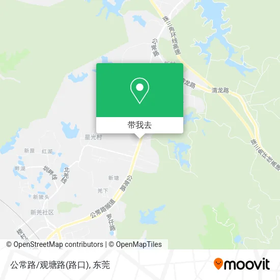 公常路/观塘路(路口)地图