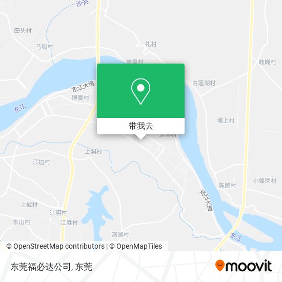 东莞福必达公司地图