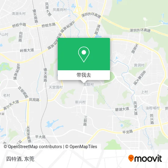 四特酒地图