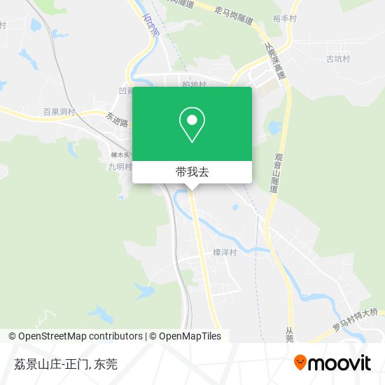 荔景山庄-正门地图