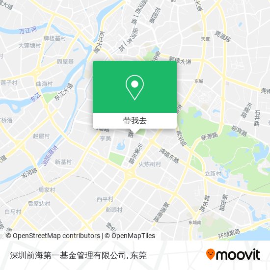 深圳前海第一基金管理有限公司地图