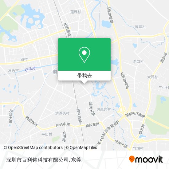 深圳市百利铭科技有限公司地图