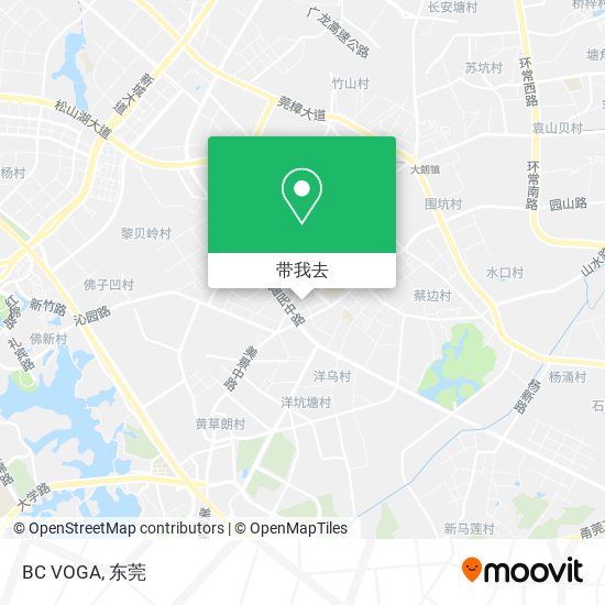 BC VOGA地图