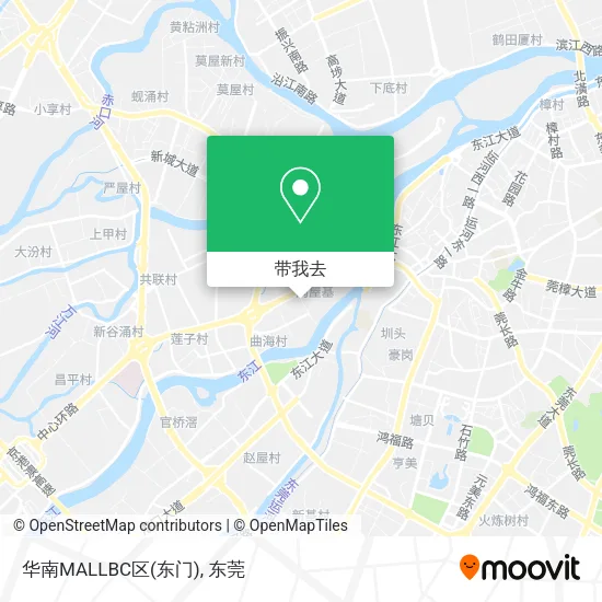 华南MALLBC区(东门)地图