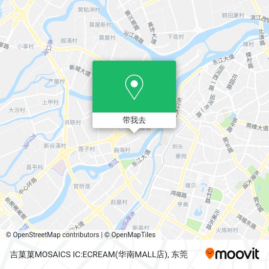 吉菓菓MOSAICS IC:ECREAM(华南MALL店)地图