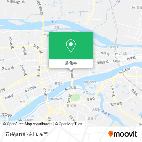 石碣镇政府-东门地图
