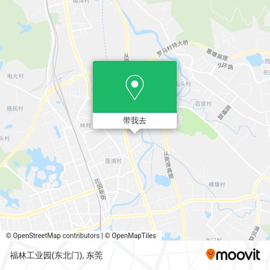 福林工业园(东北门)地图