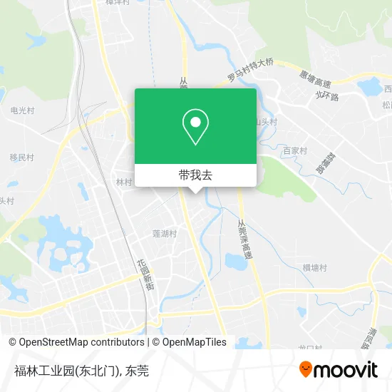 福林工业园(东北门)地图
