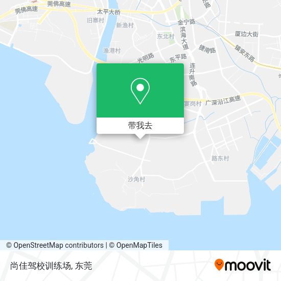 尚佳驾校训练场地图