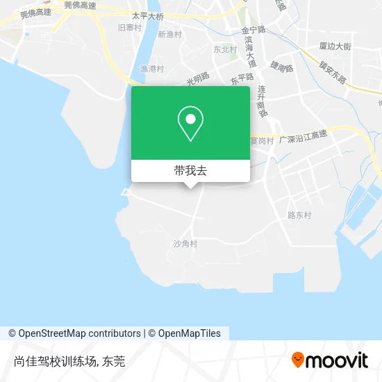 尚佳驾校训练场地图
