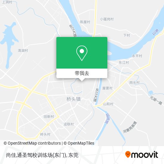 尚佳,通圣驾校训练场(东门)地图