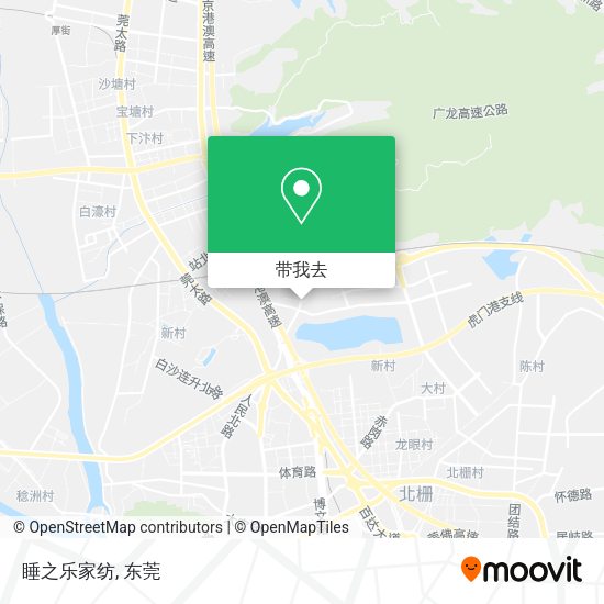 睡之乐家纺地图