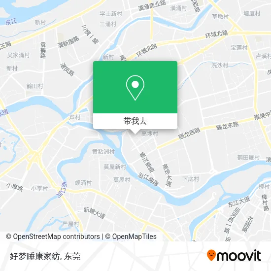 好梦睡康家纺地图