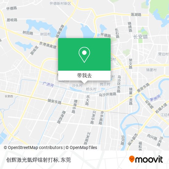 创辉激光氩焊镭射打标地图