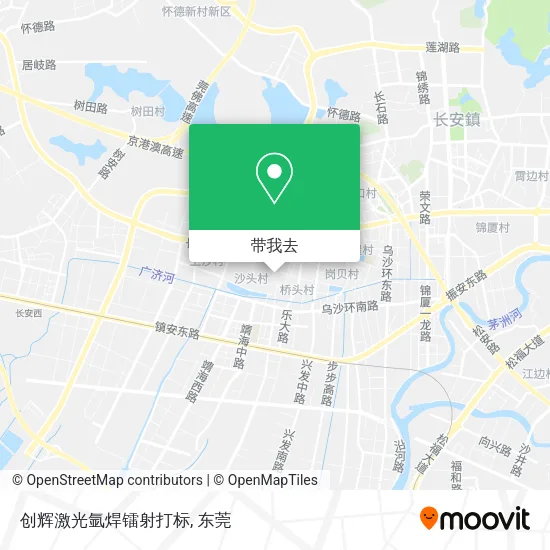 创辉激光氩焊镭射打标地图