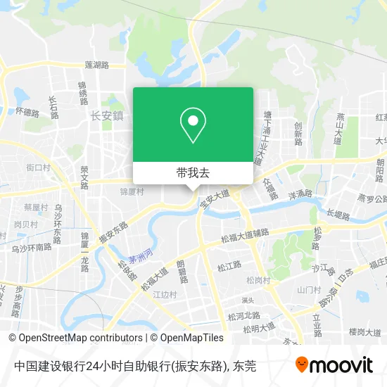 中国建设银行24小时自助银行(振安东路)地图