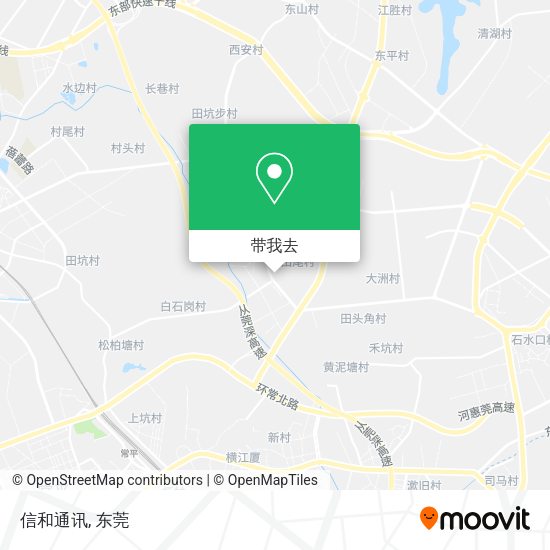 信和通讯地图